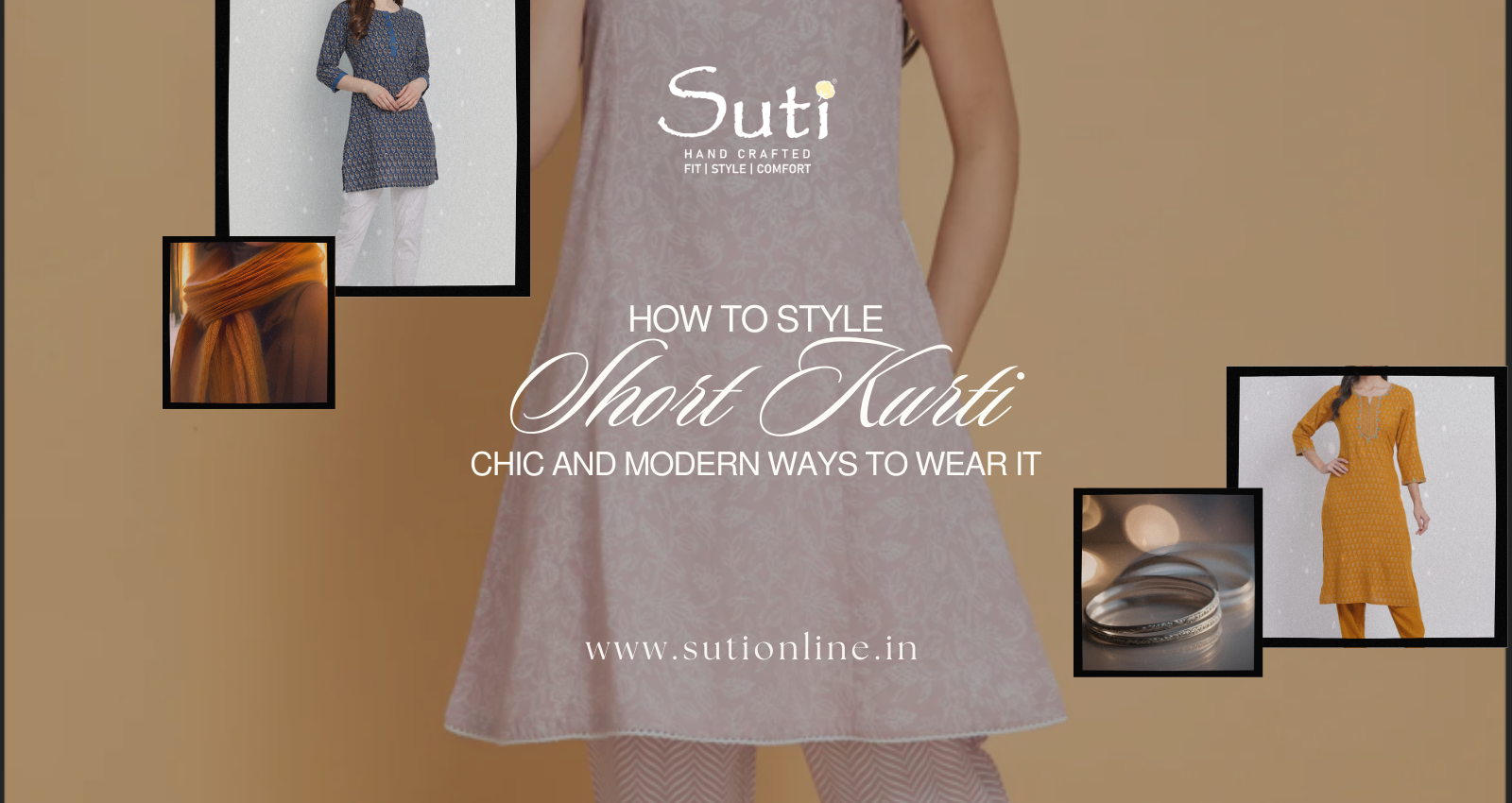 How to Style Short Kurti | Styling Tips  sutionline