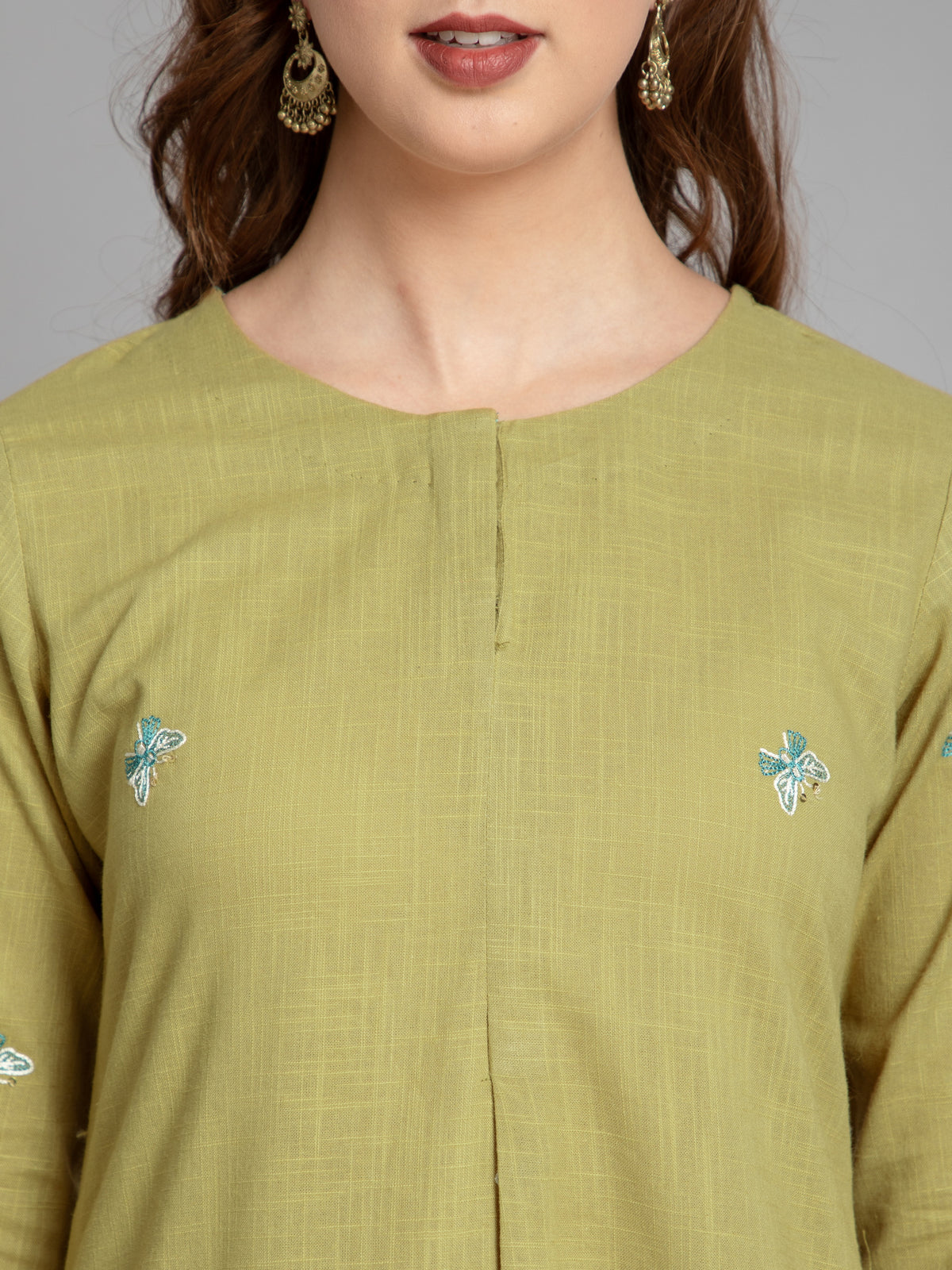 2PC EMBROIDERED CO-ORD SET