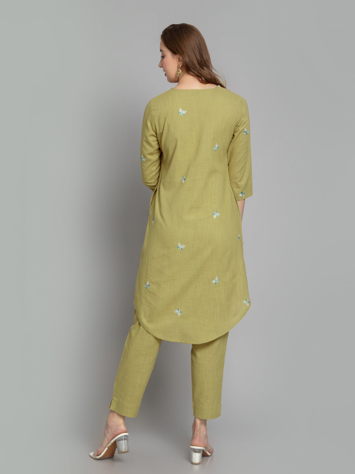 2PC EMBROIDERED CO-ORD SET