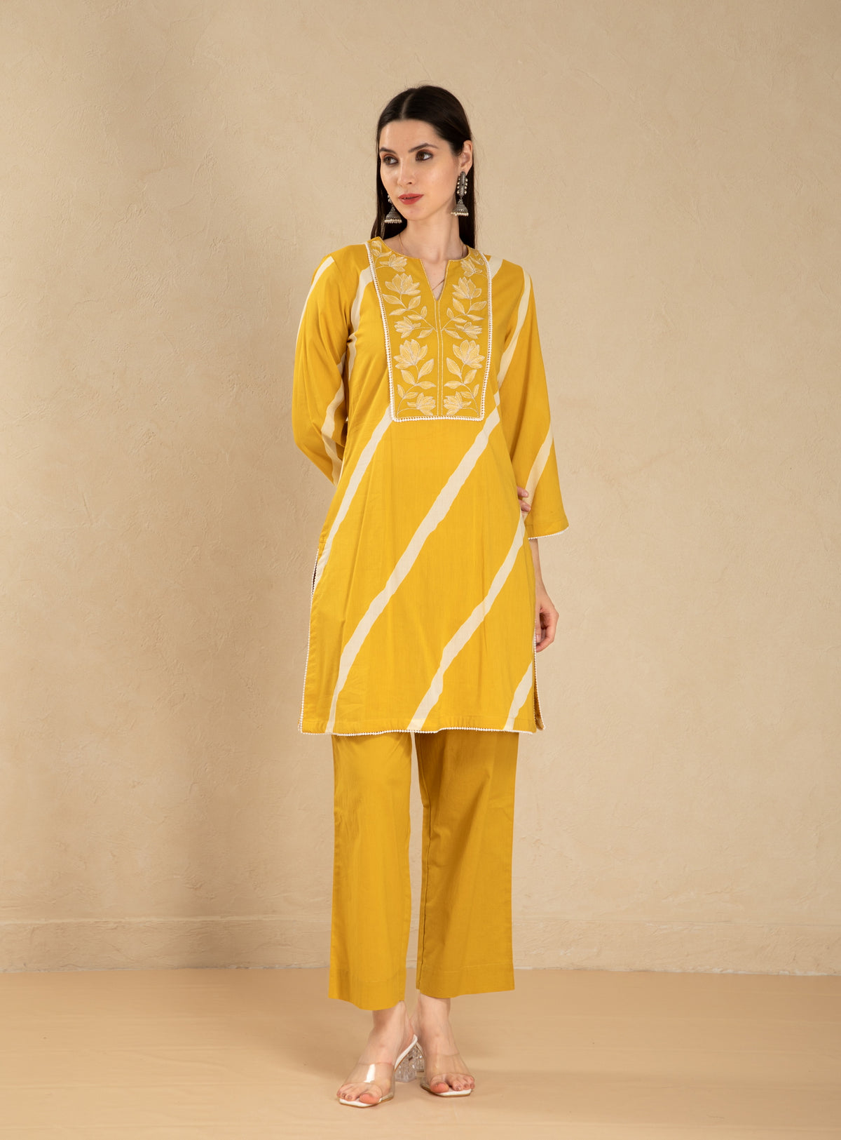 MUL COTTON LEHARIYA PRINTED 2PC CO-ORD SET