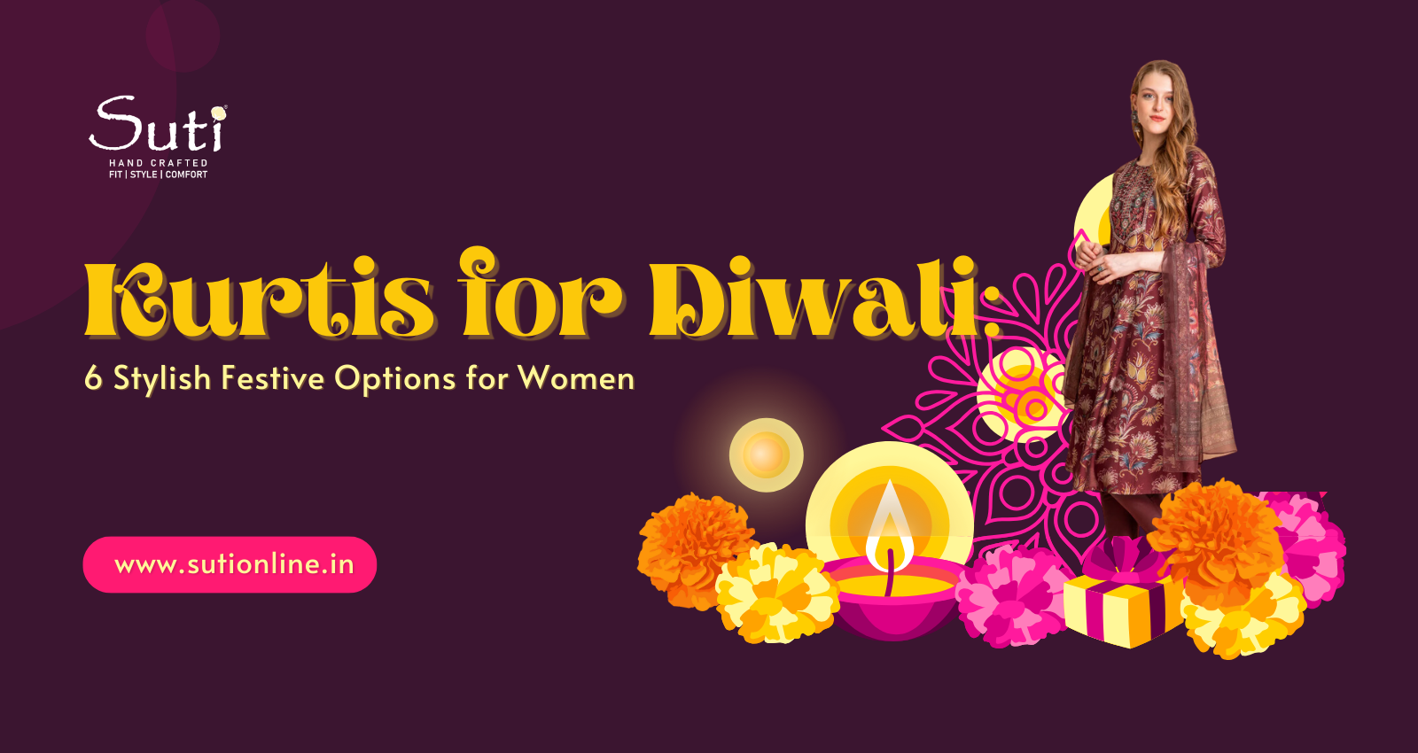 Kurtis for Diwali: 6 Stylish Festive Options for Women