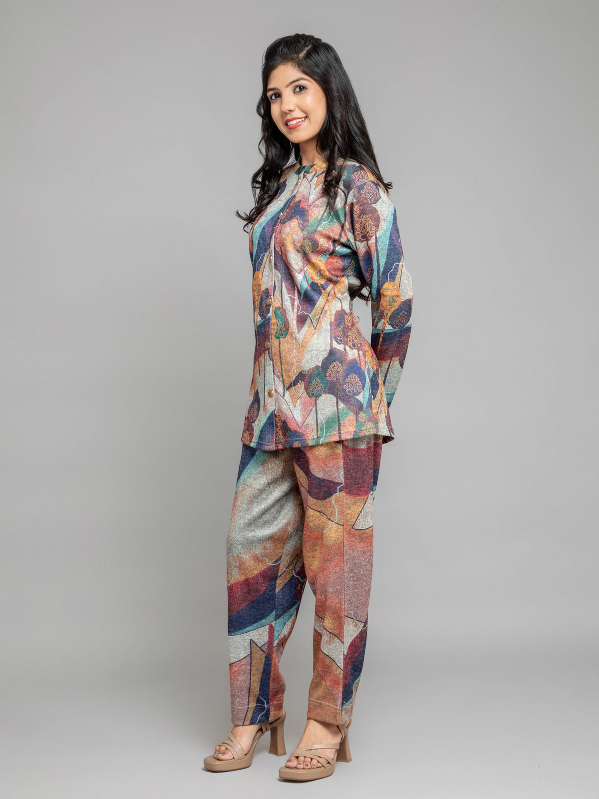 KARACHI DIGITAL PRINTED 2PC CO-ORD SET