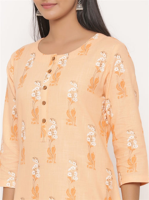 COTTON PRINTED LONG KURTI