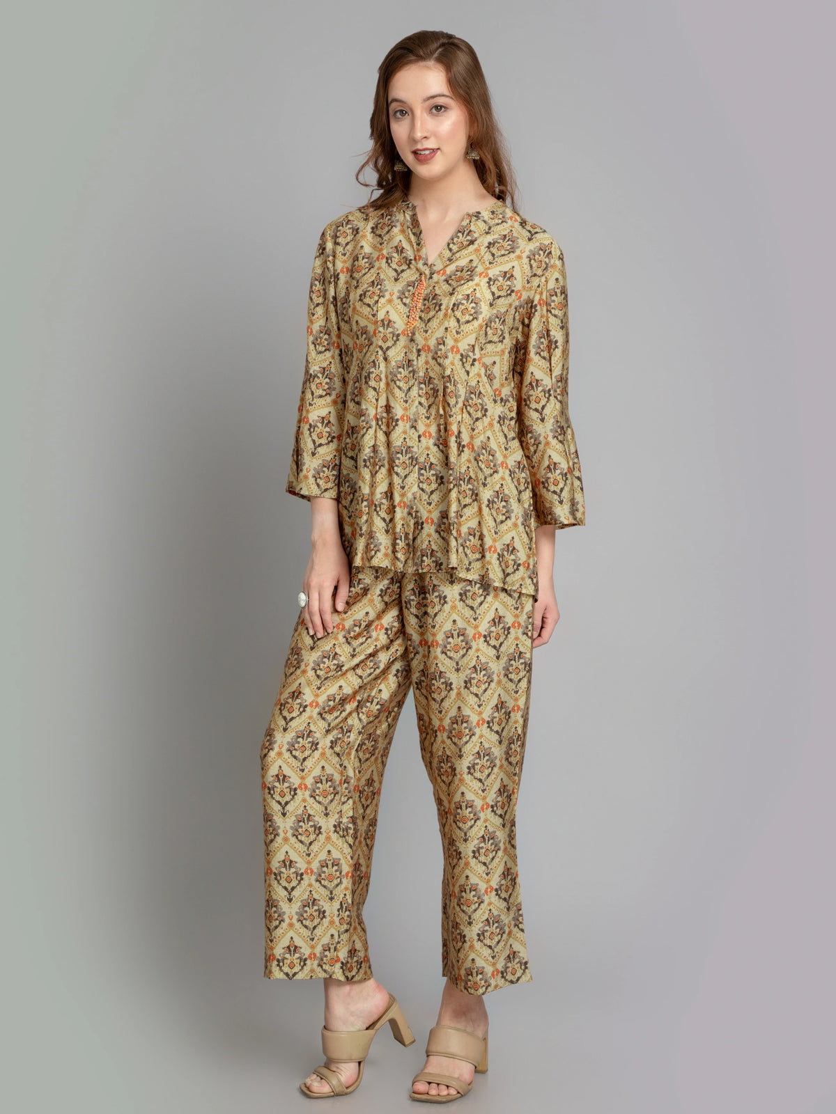 Viscose Crepe Printed Co-Ord Set