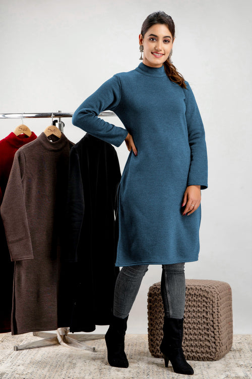 WOOLLEN LONG TUNIC