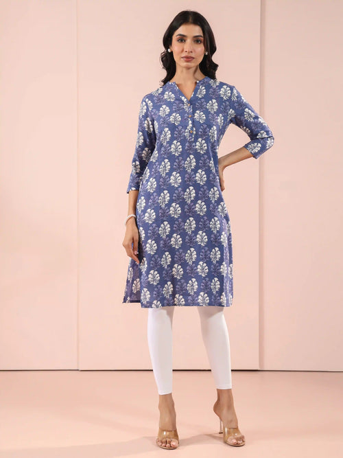 RAYON DAILY WEAR CONTEMPORARY PRINTED LONG KURTA