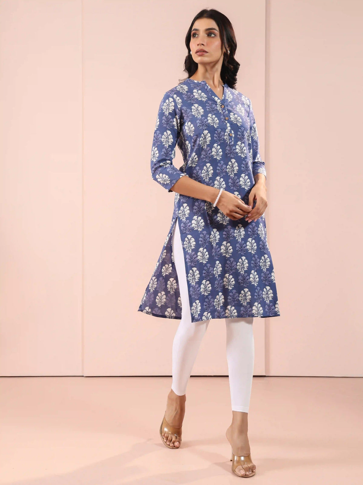 RAYON DAILY WEAR CONTEMPORARY PRINTED LONG KURTA
