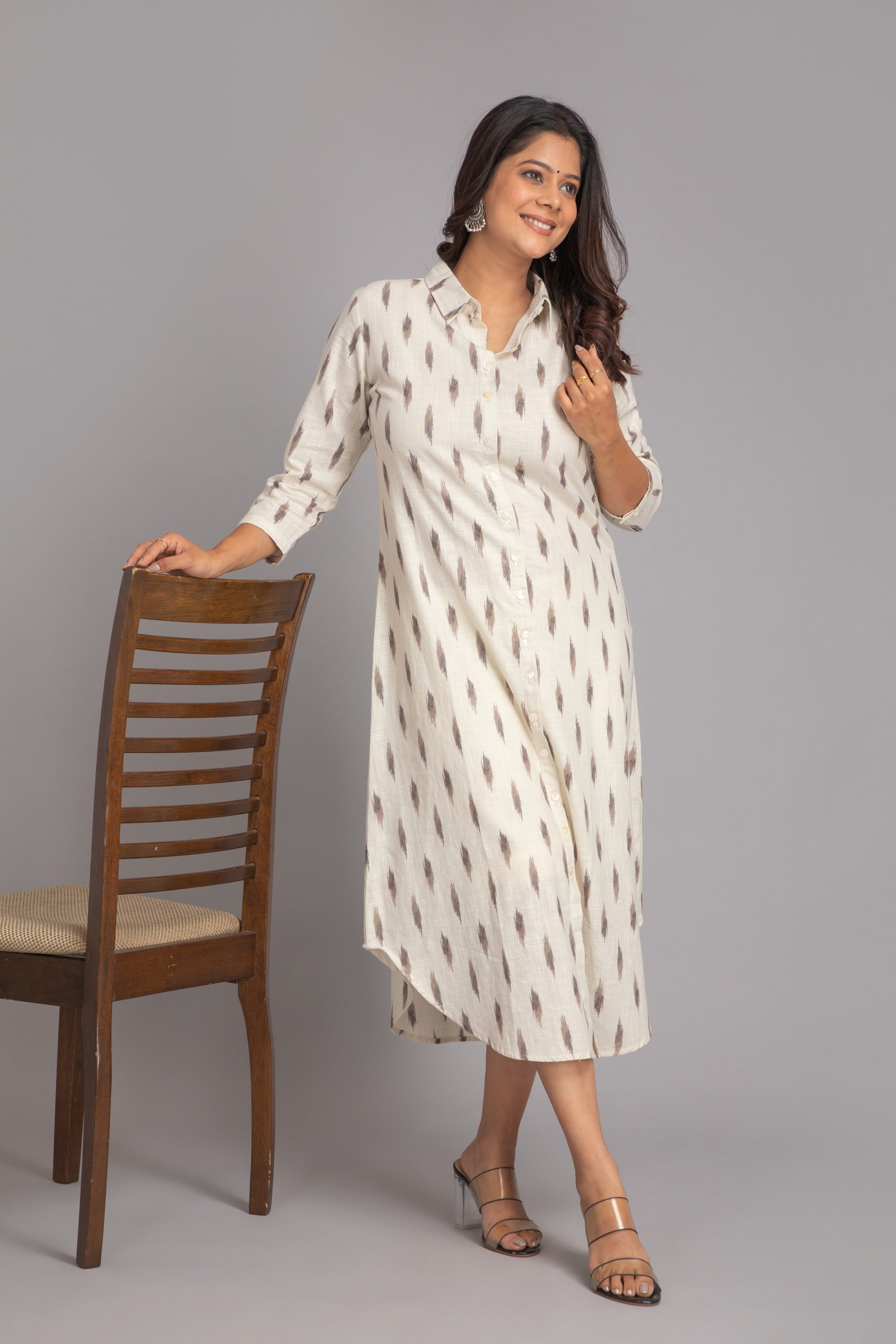 Fawn Tunic in Cotton Slub