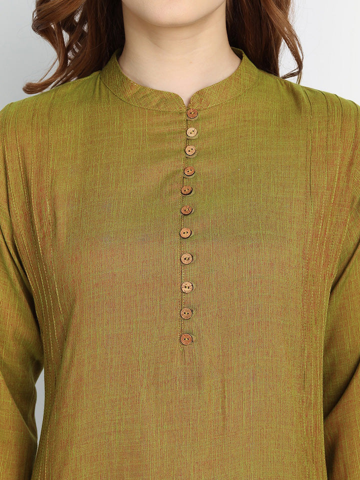 CASUAL WEAR PINTUCKS SHORT KURTI