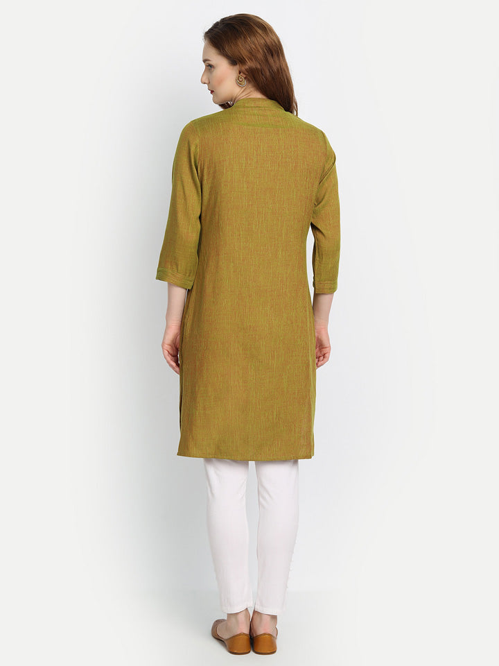 CASUAL WEAR PINTUCKS SHORT KURTI