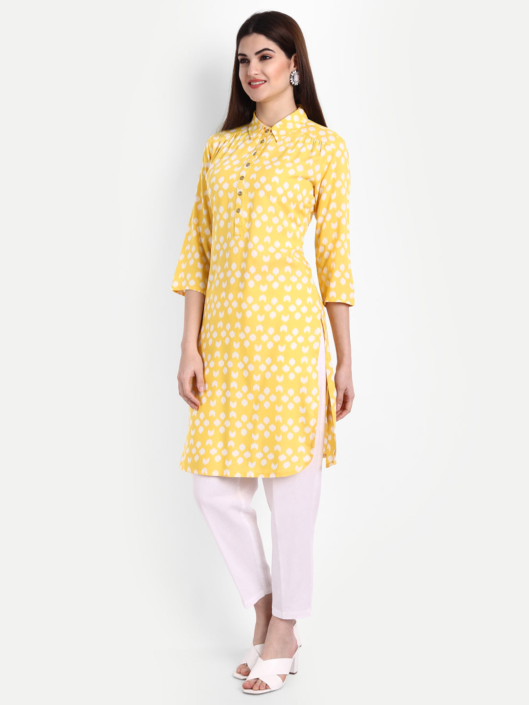 Rayon Staple Printed Kurta