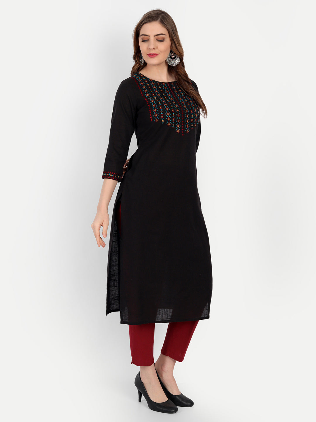 CASUAL WEAR EMBROIDERED KURTI