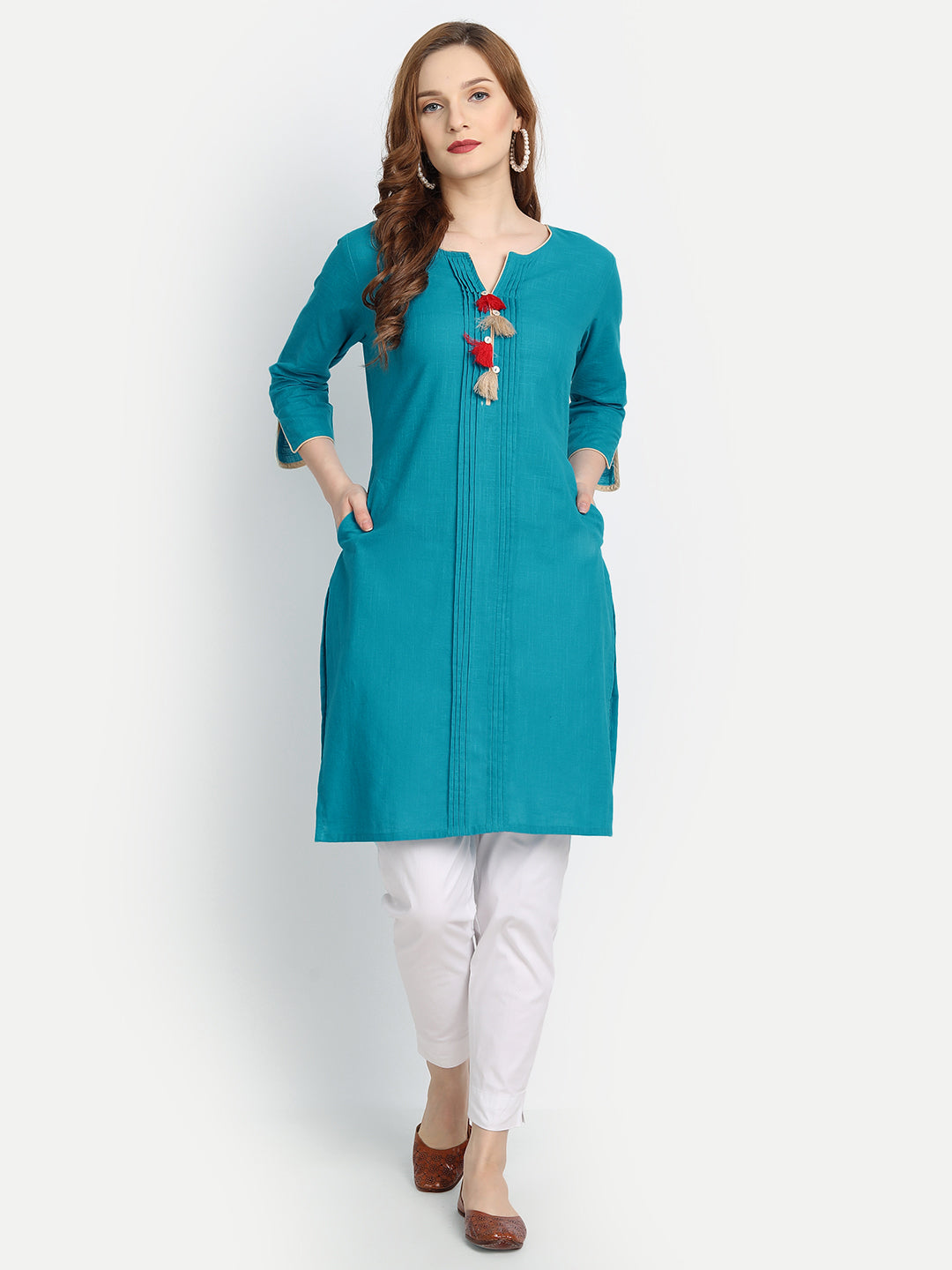 PINTUCKS SHORT KURTI