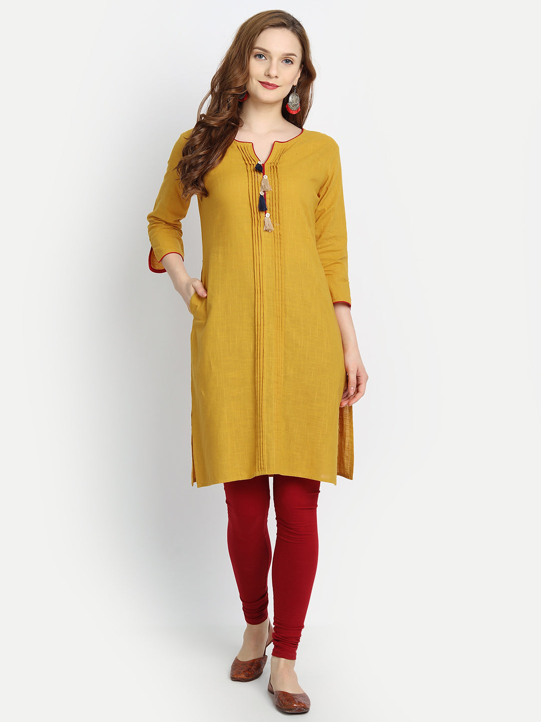 PINTUCKS SHORT KURTI