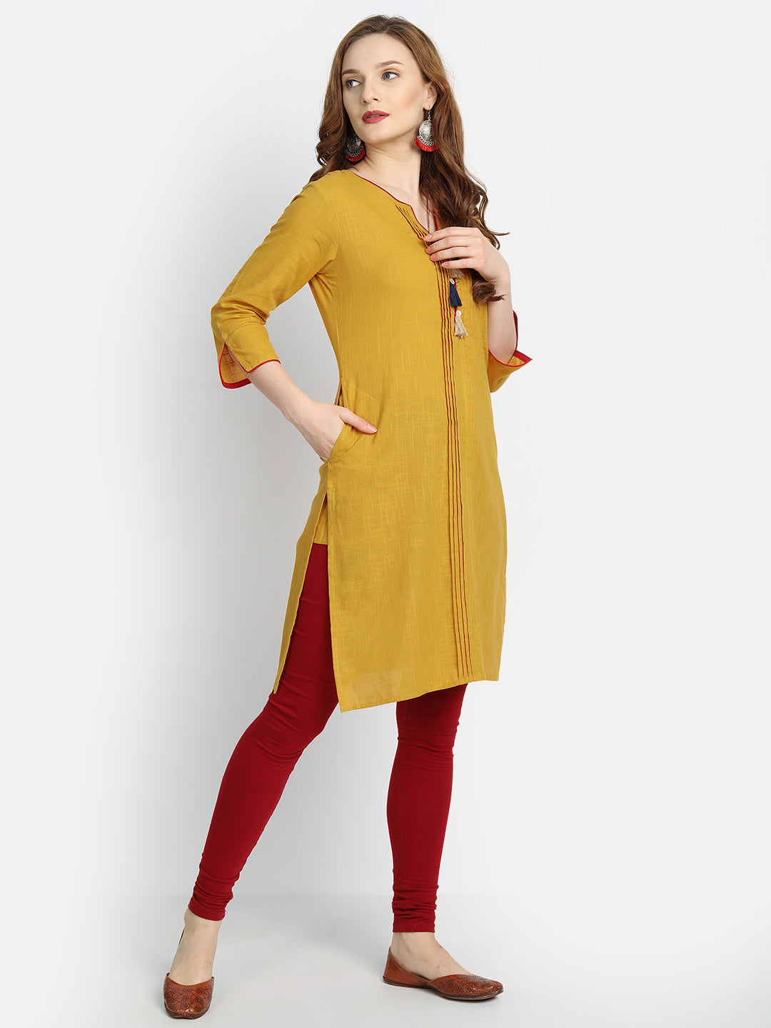 PINTUCKS SHORT KURTI