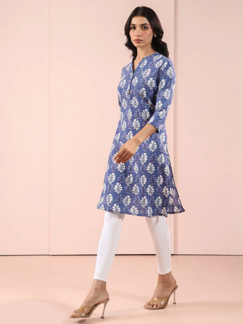 RAYON DAILY WEAR CONTEMPORARY PRINTED LONG KURTA