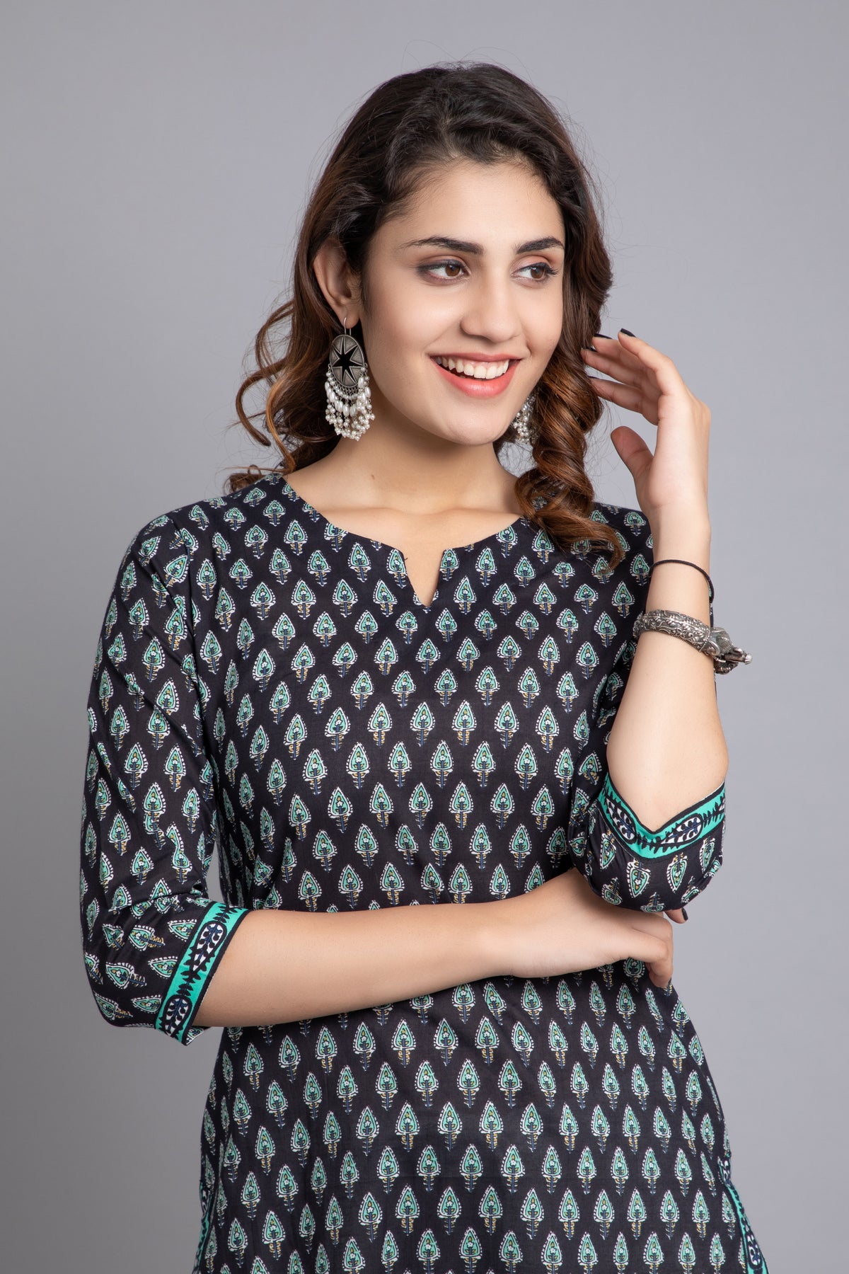 PRINTED LONG KURTI