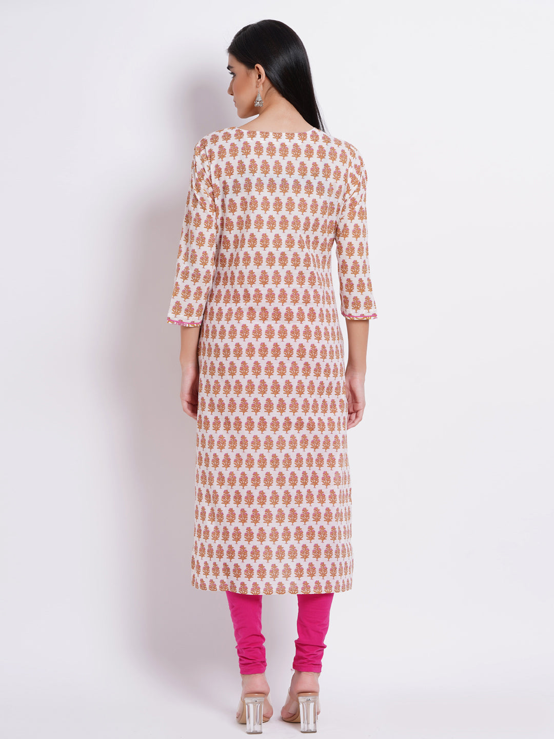 MUL COTTON PRINTED CASUAL WEAR KURTI