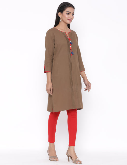 PINTUCKS SHORT KURTI