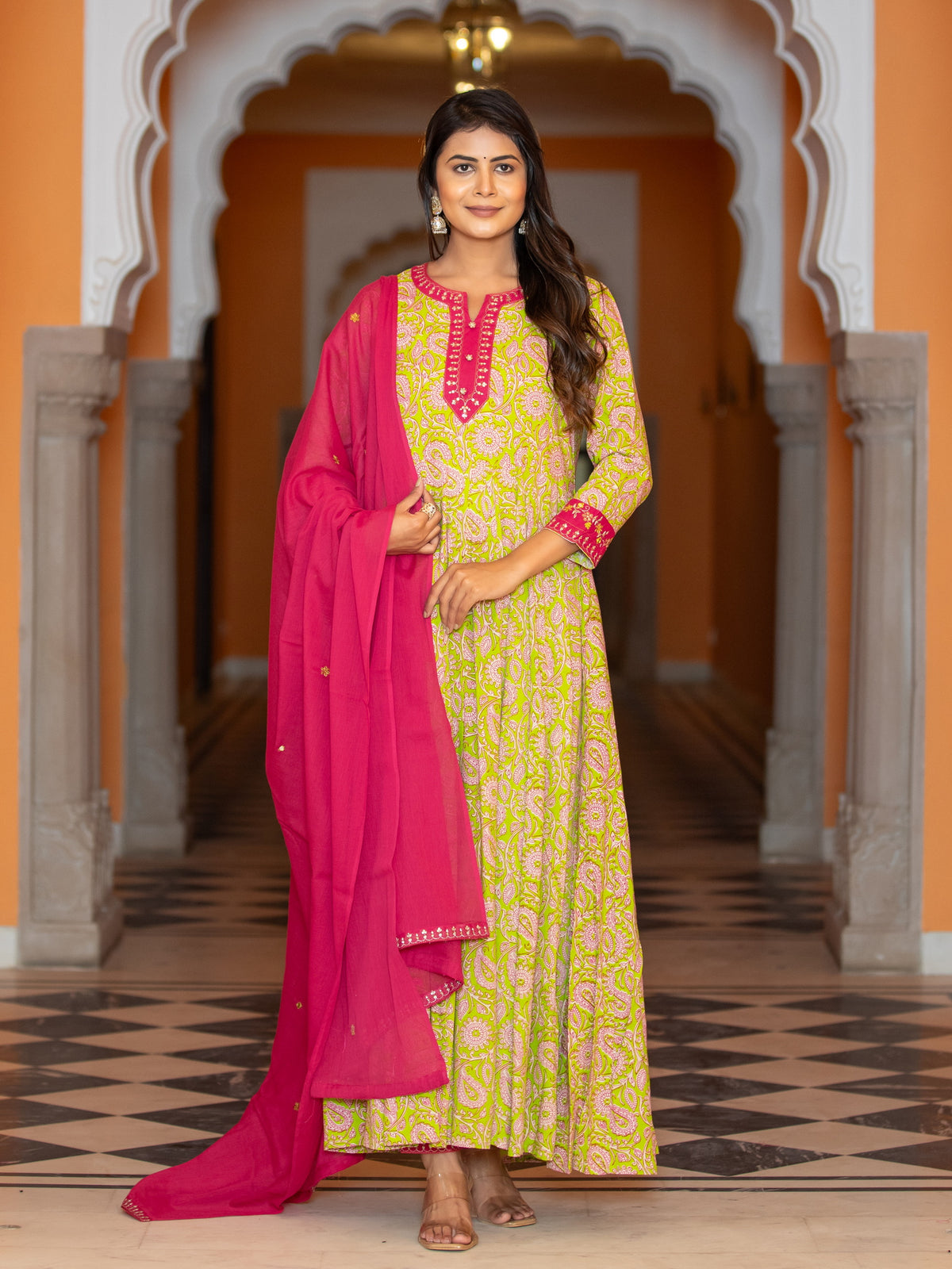 EMBROIDERED KALIDAR 3PCS SET