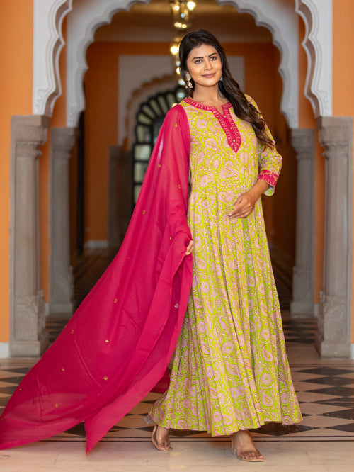 EMBROIDERED KALIDAR 3PCS SET