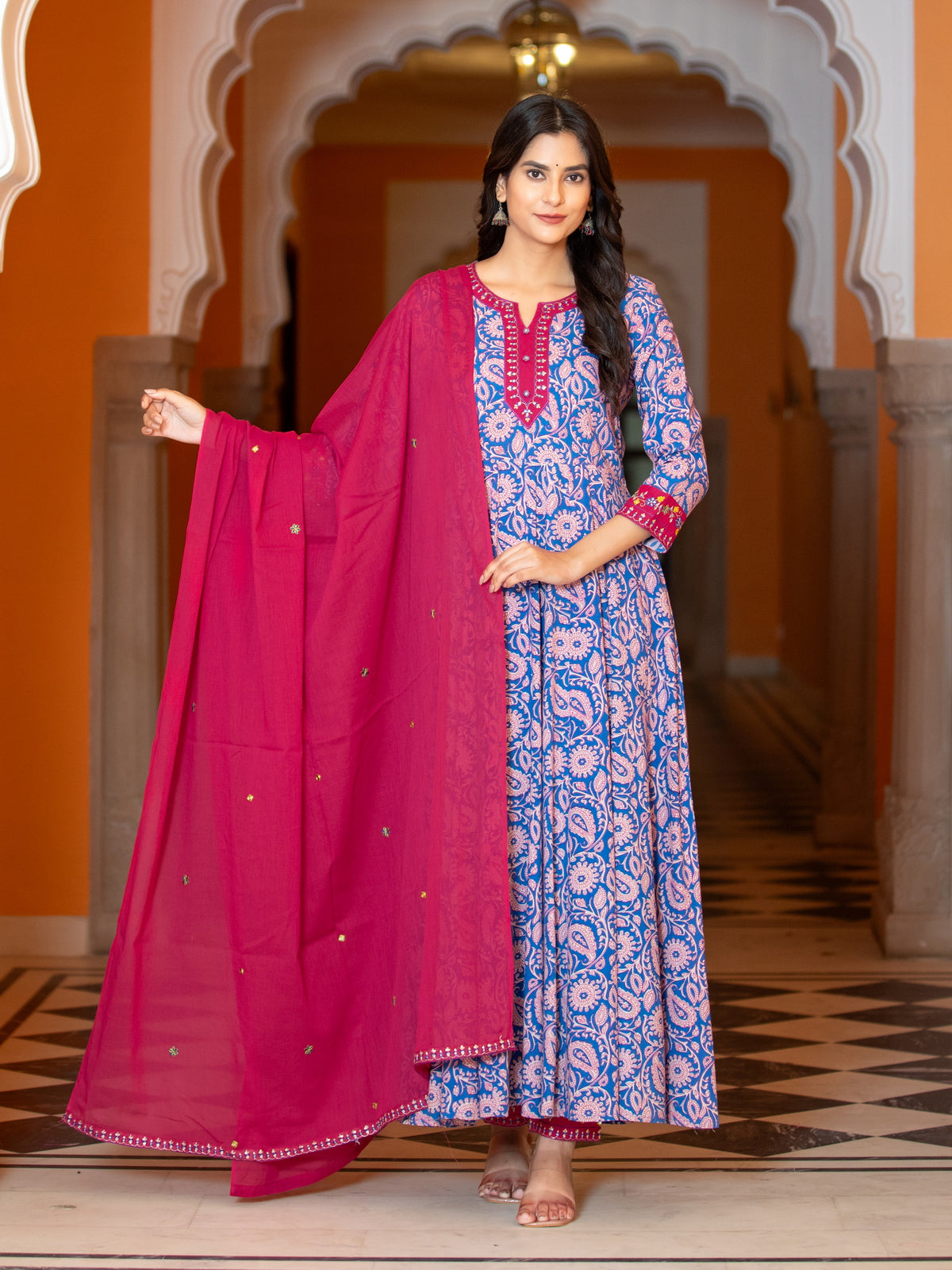 EMBROIDERED KALIDAR 3PCS SET