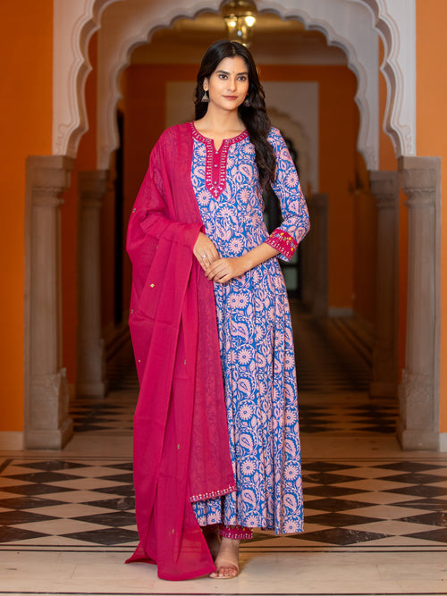 EMBROIDERED KALIDAR 3PCS SET