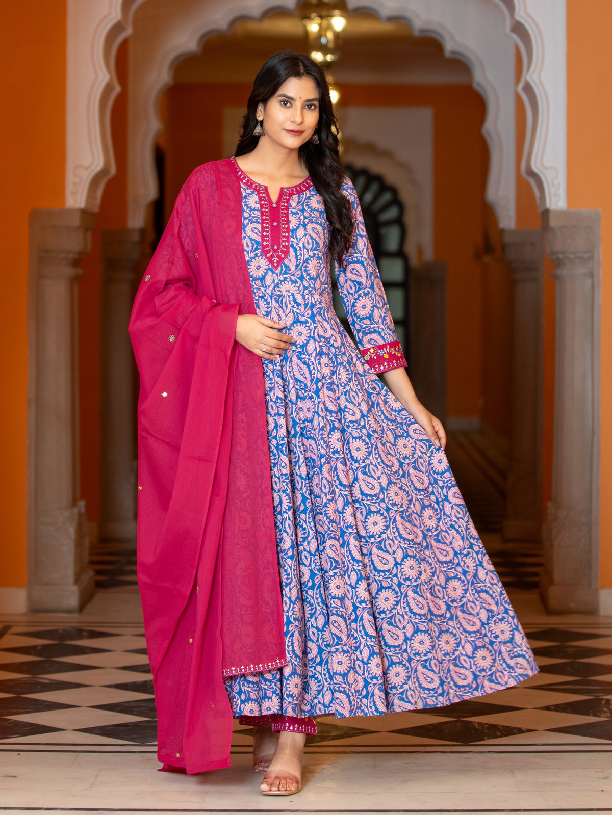 EMBROIDERED KALIDAR 3PCS SET