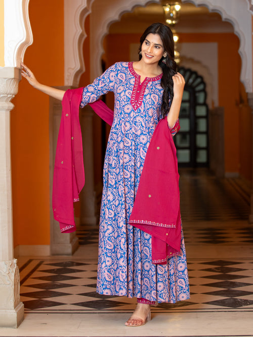 EMBROIDERED KALIDAR 3PCS SET