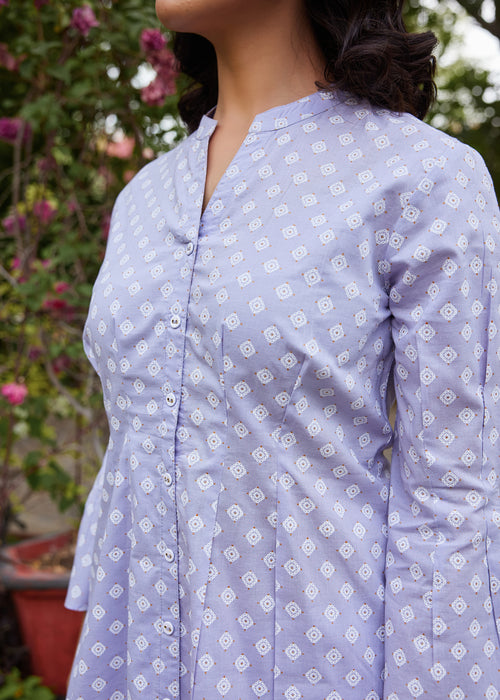 Mul Cotton Khadi Printed 2Pcs Co-ord Set