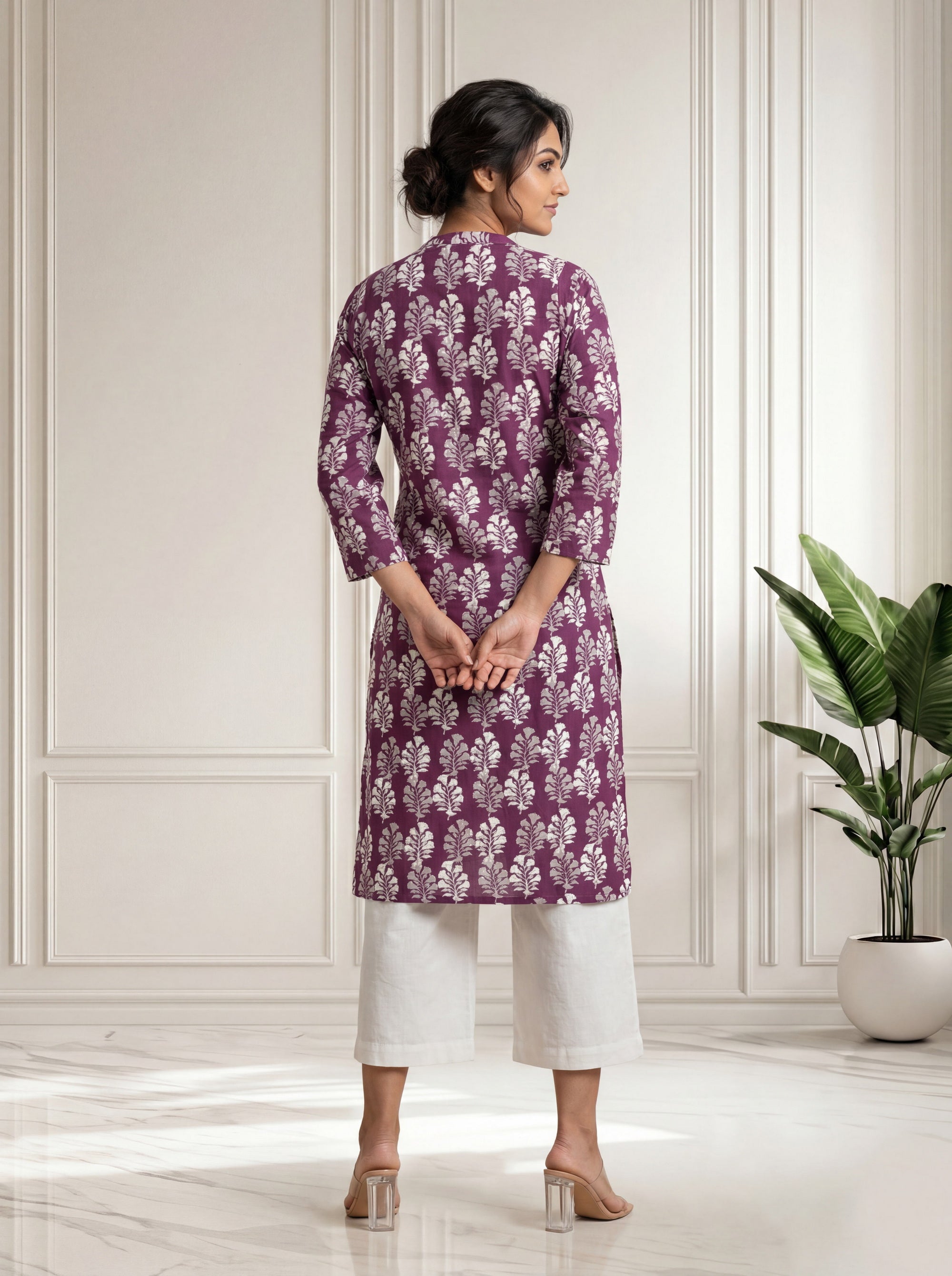 Rayon Daily Wear Contemporary Printed Long Kurta