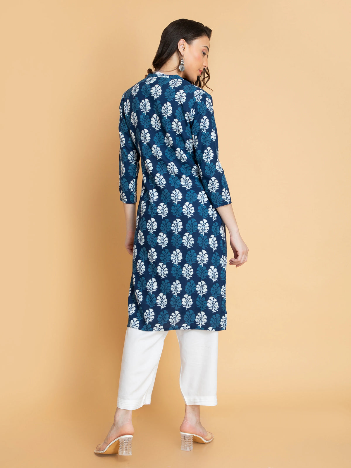 Rayon Contemporary Printed Long Kurti