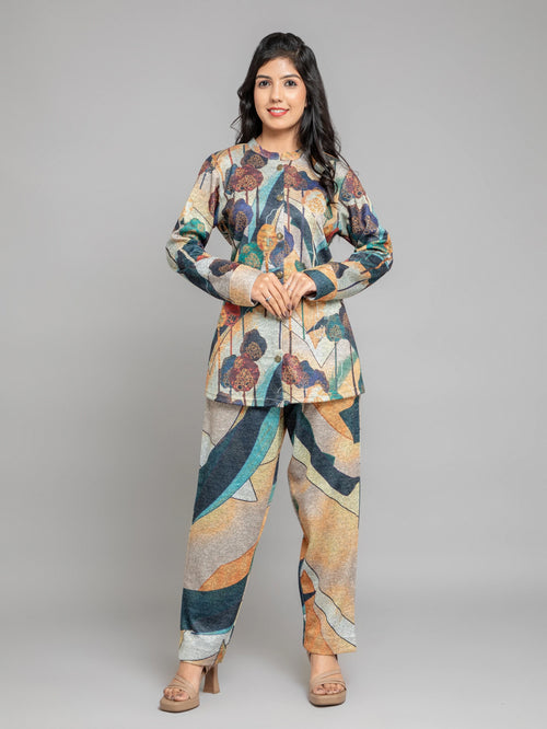 KARACHI DIGITAL PRINTED 2PC CO-ORD SET