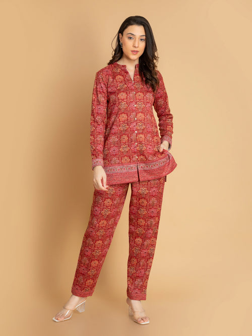 KARACHI DIGITAL PRINTED 2PC CO-ORD SET