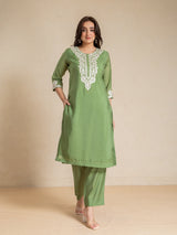 EMBROIDERED 2PC KURTA SET