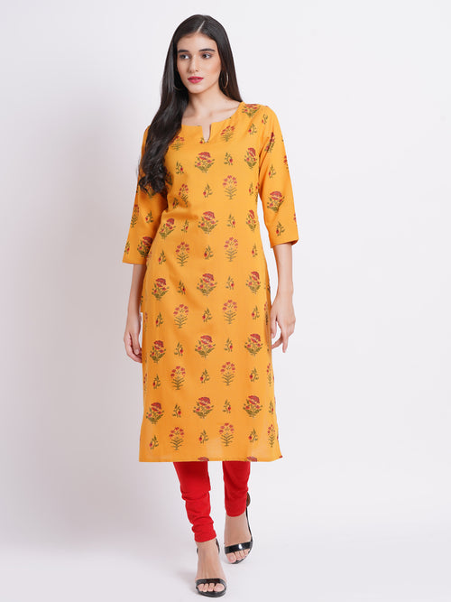 Casual Dayout Floral Printed Kurti