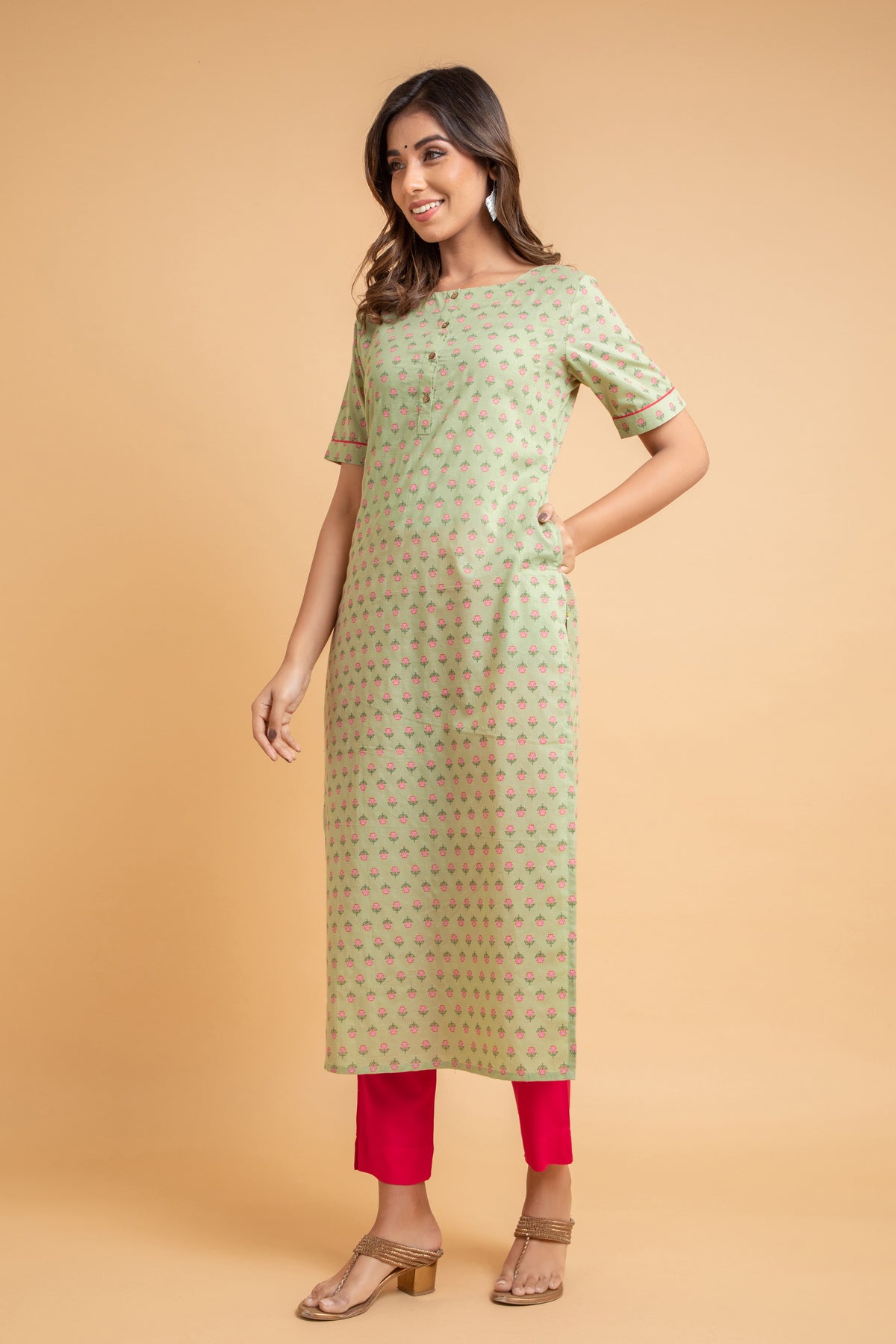 PRINTED LONG KURTI