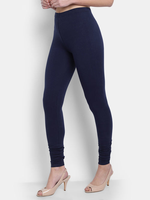 Cotton Lycra Plain Ankle Legging