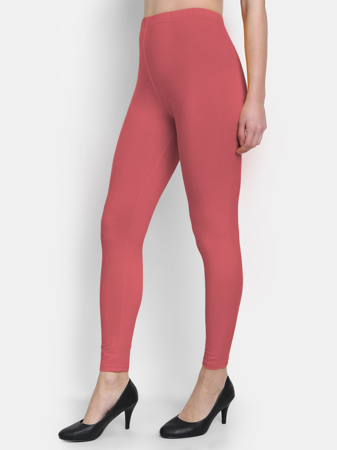 Cotton Lycra Plain Ankle Legging sutionline