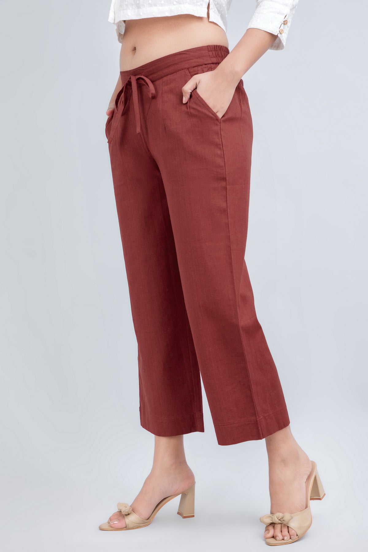 Cotton Linen Culottes