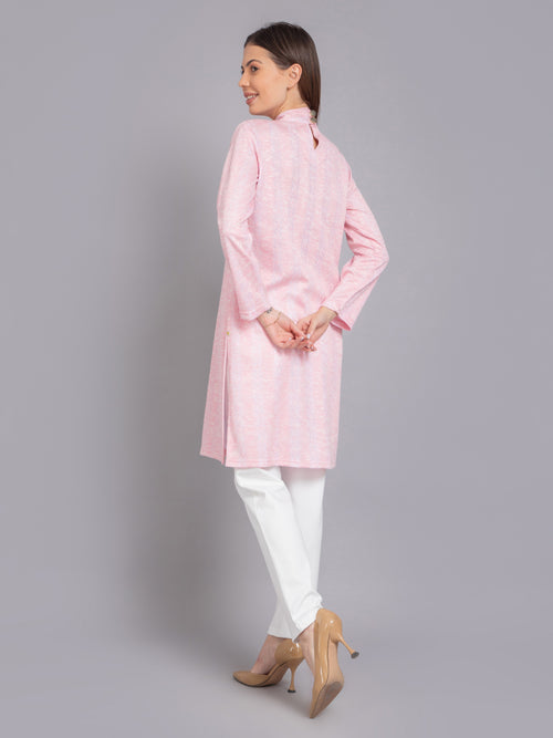 WOOLLEN JACQUARD TUNIC