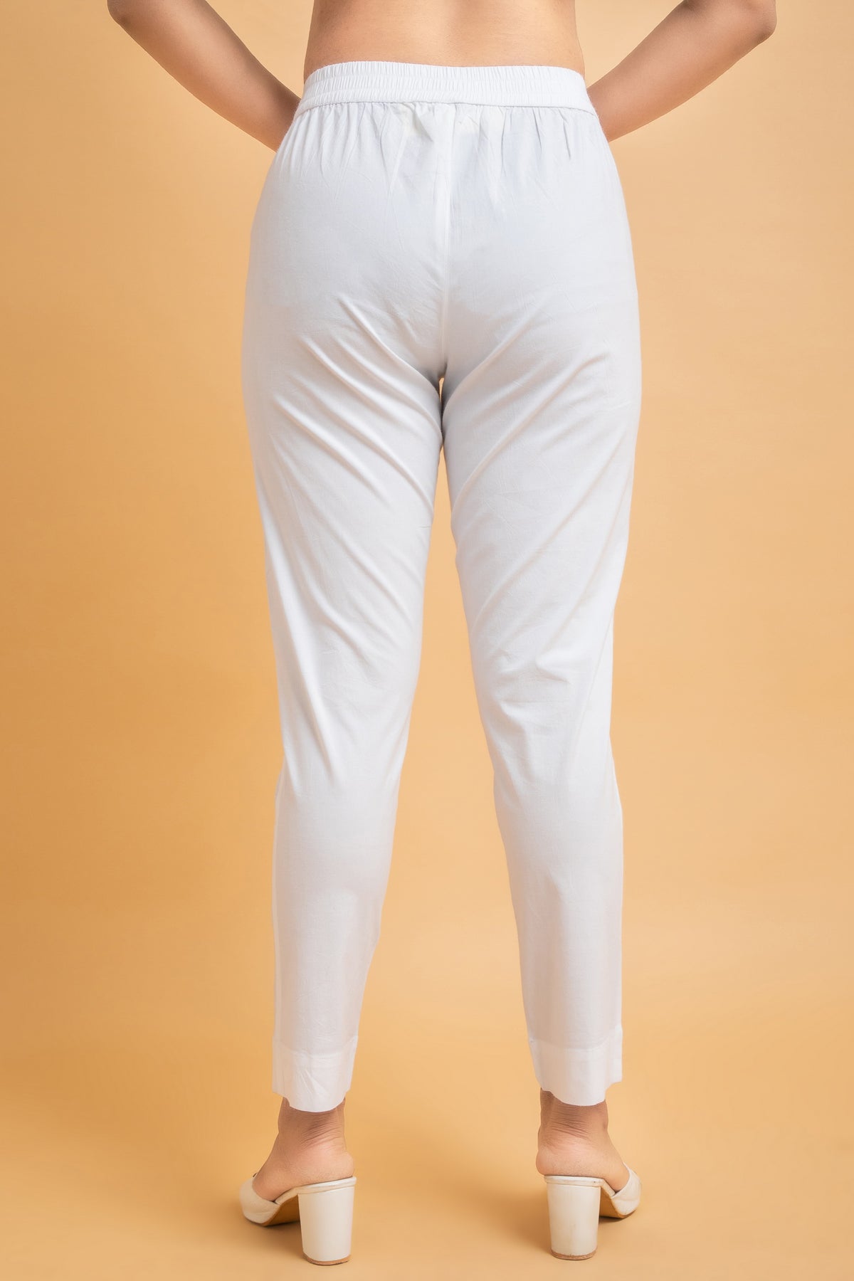 Cotton and Spandex Slim Fit Pant