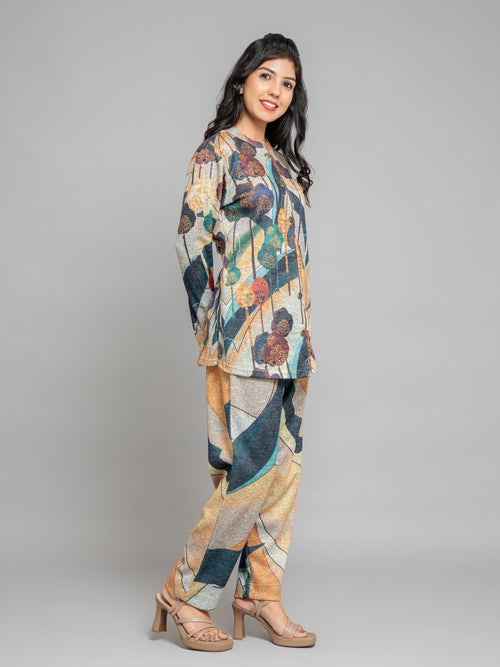 KARACHI DIGITAL PRINTED 2PC CO-ORD SET