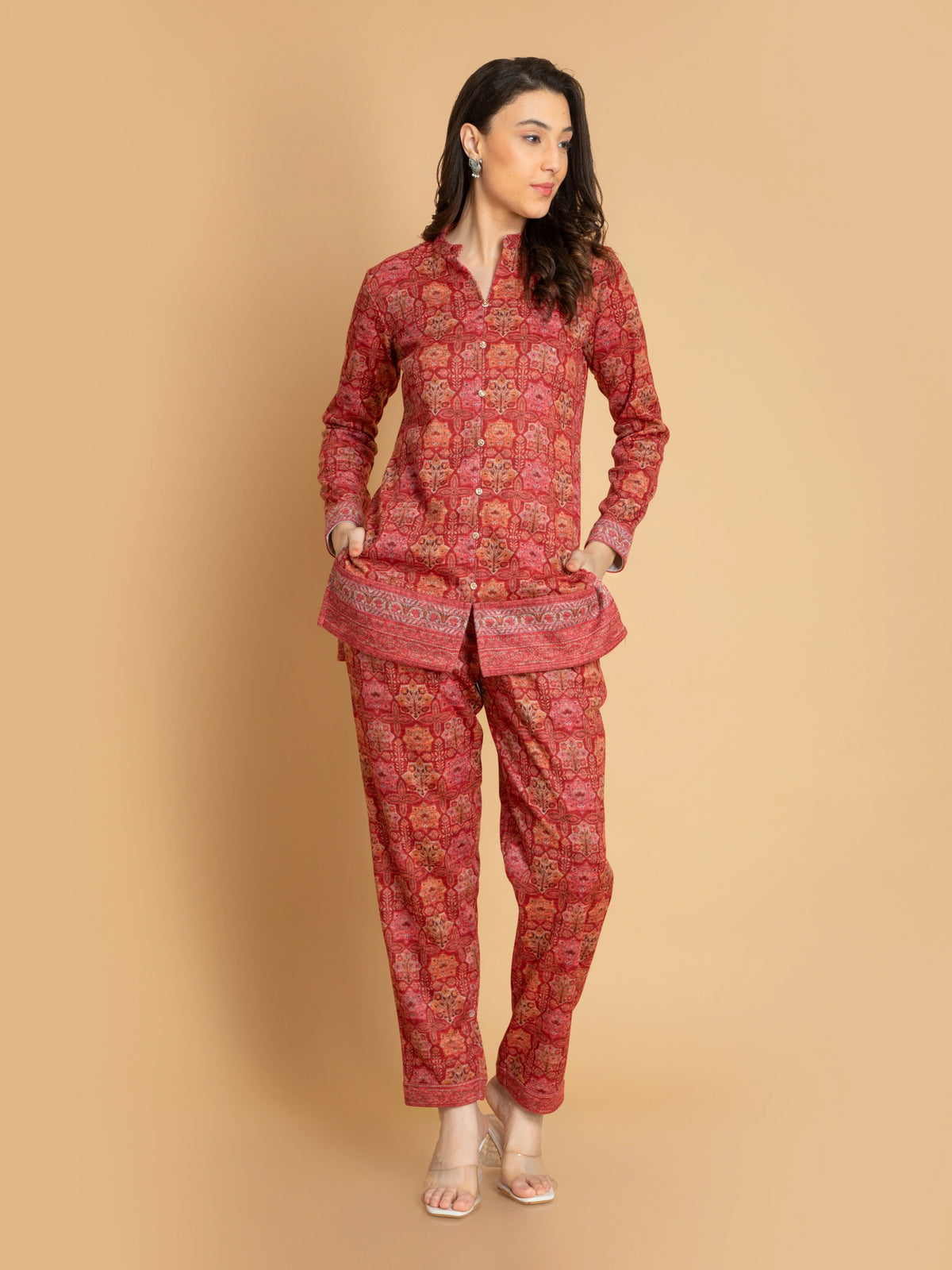 KARACHI DIGITAL PRINTED 2PC CO-ORD SET