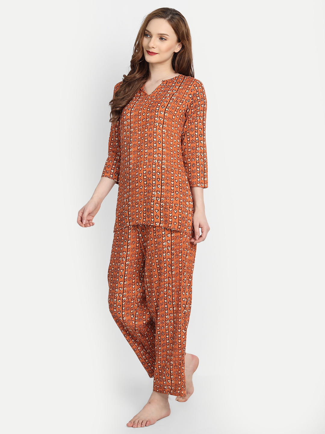 SUTI WOMEN RAYON CORD SET LIGHT WEIGHT NIGHT WEAR