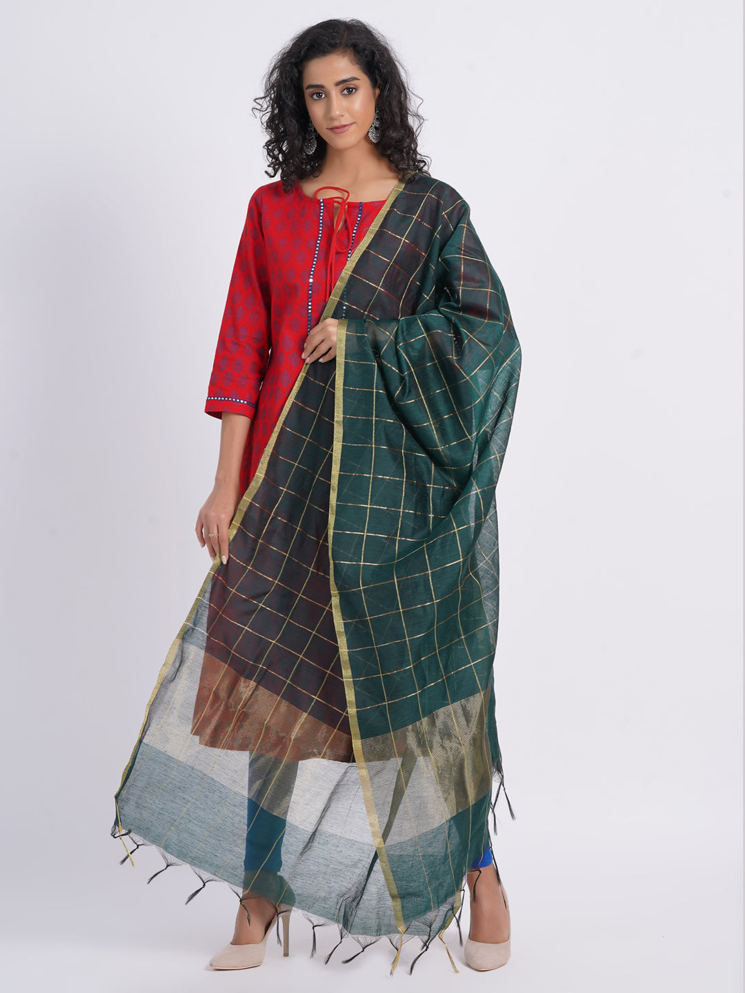 Banarasi Faux Chanderi Dupatta