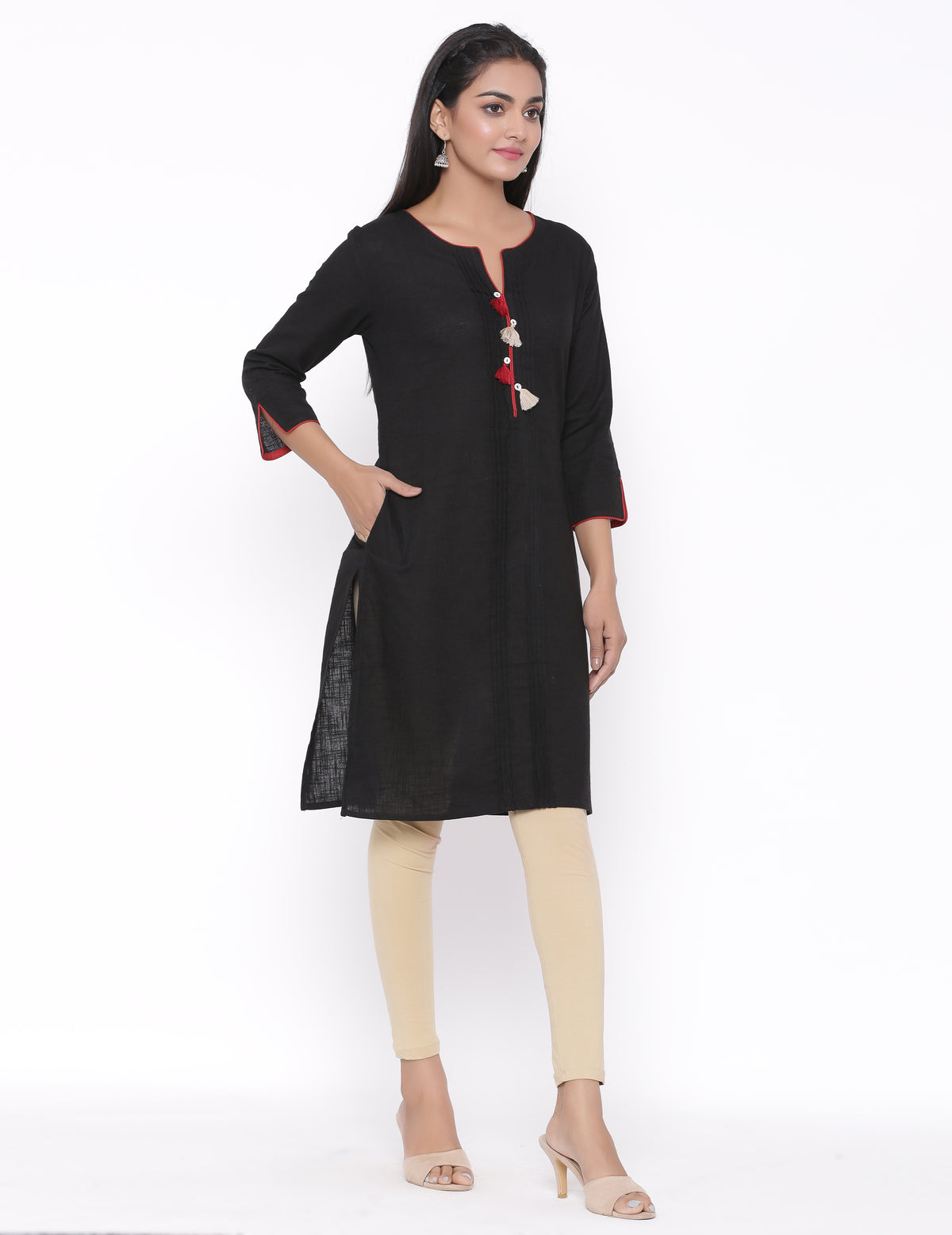 PINTUCKS SHORT KURTI