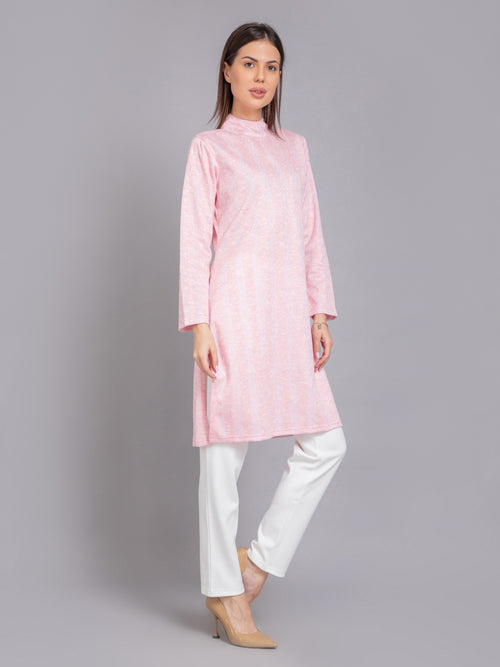 WOOLLEN JACQUARD TUNIC