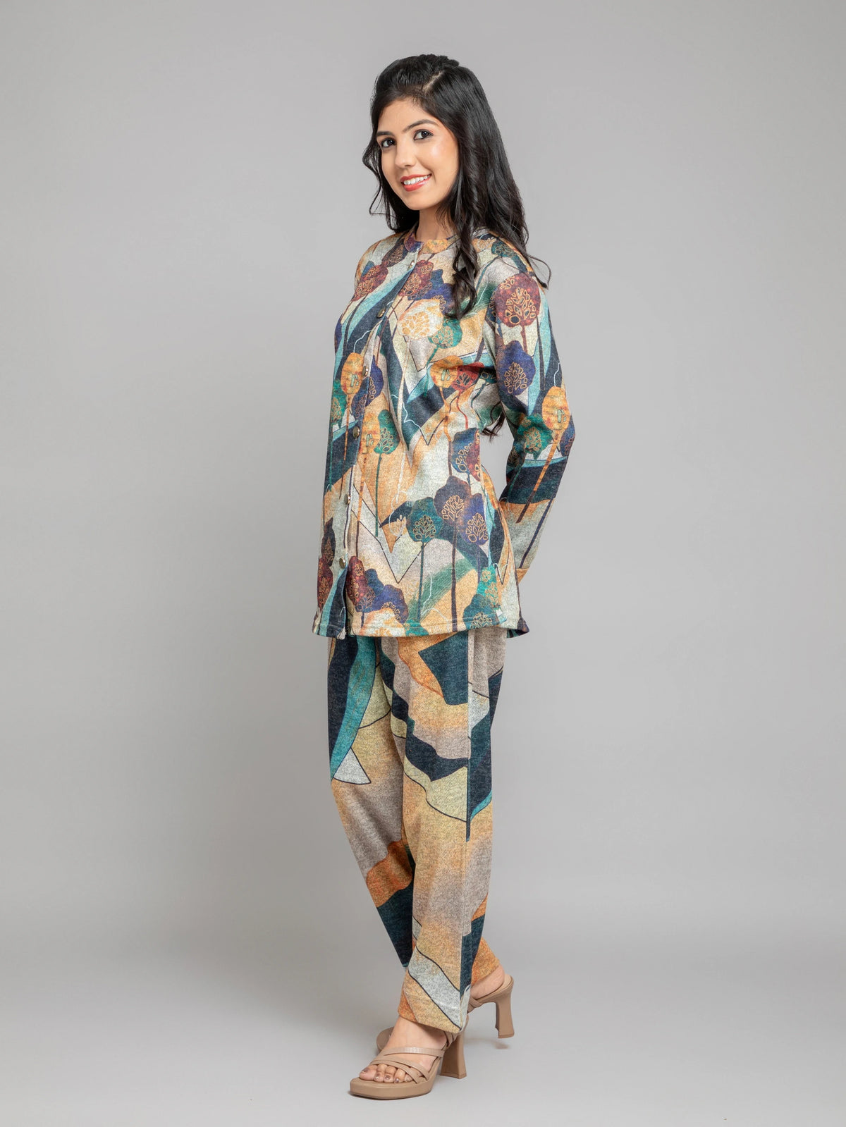 KARACHI DIGITAL PRINTED 2PC CO-ORD SET