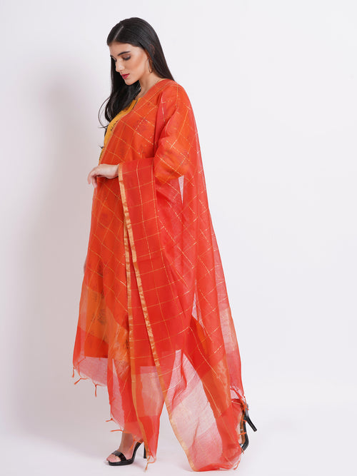 Banarasi Faux Chanderi Dupatta